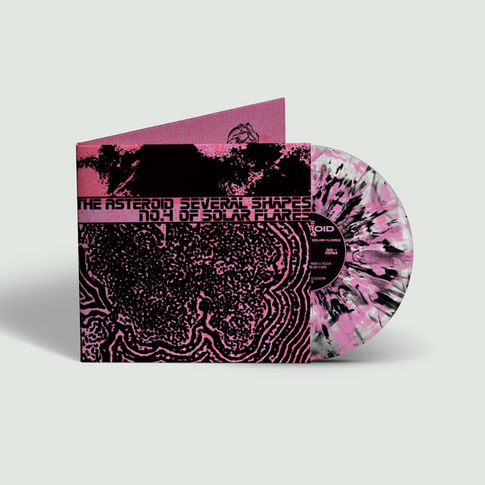 Several Shapes of Solar Flares (Clear w/ Pink & Black Swirl Vinyl)