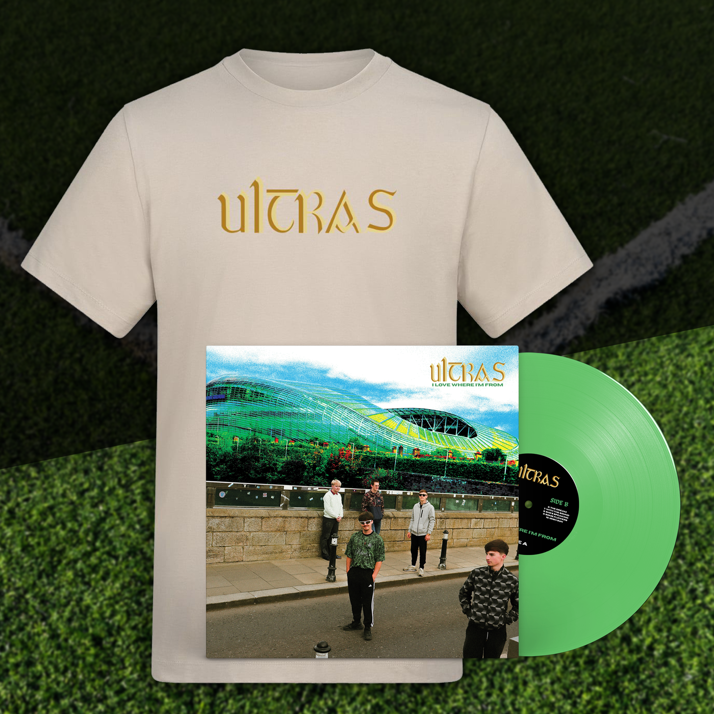 Ultras Album and T-Shirt Bundle
