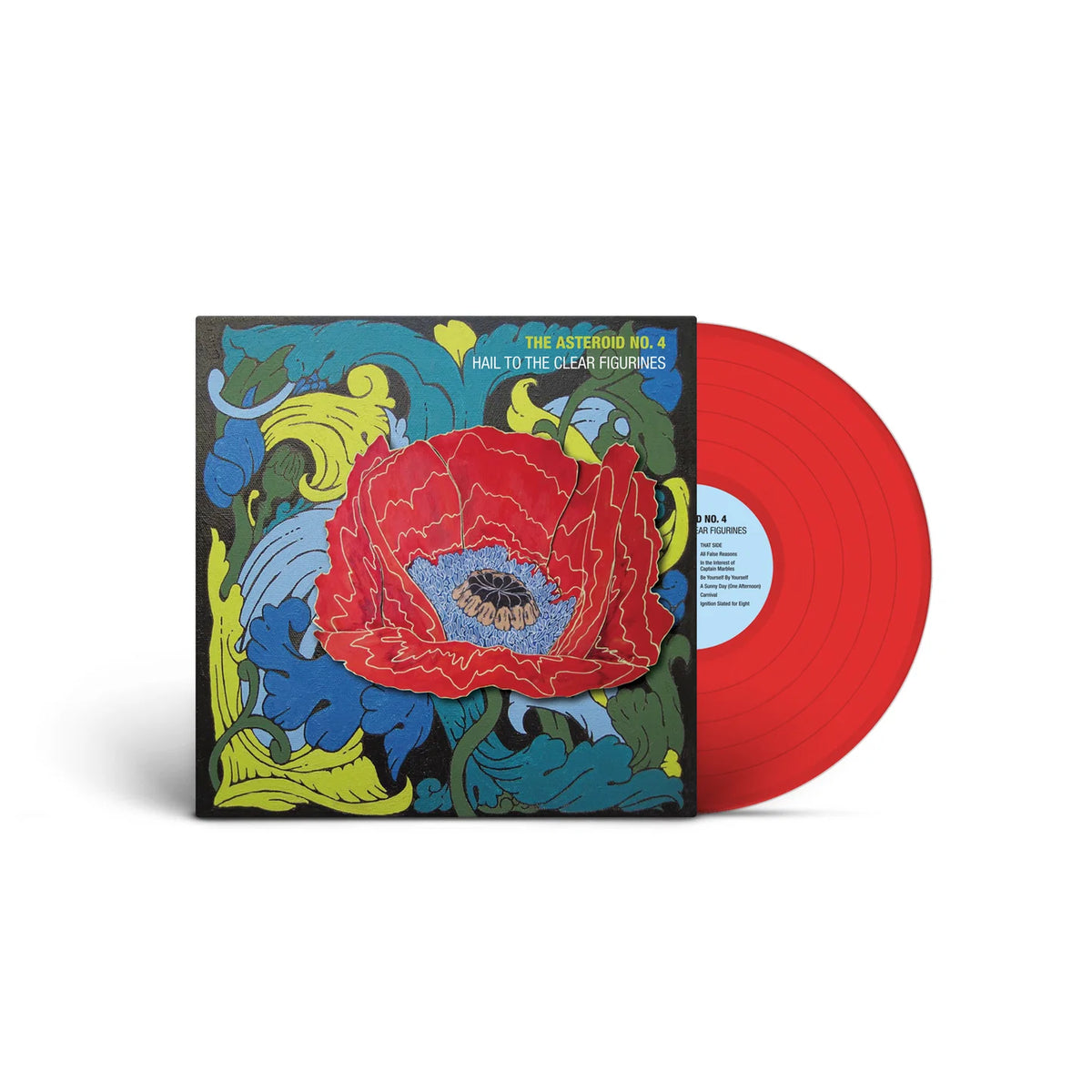 Hail To Clear Figurines (Clear Red Vinyl LP)