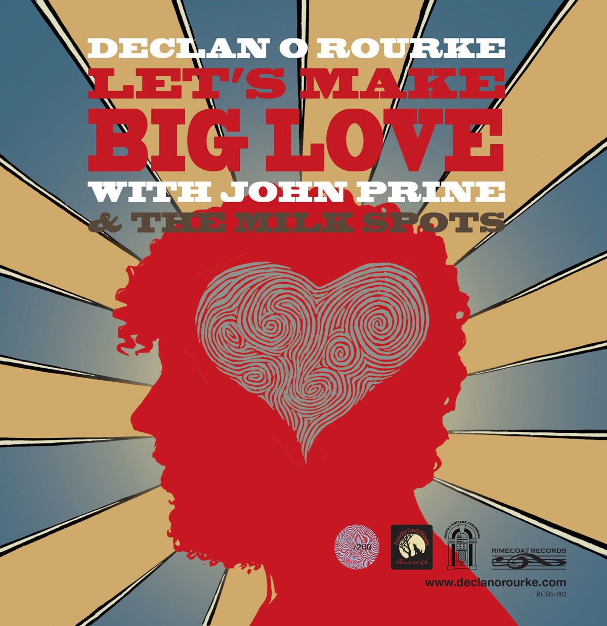 Let's Make Big Love / The Start of Christmas Single (Gold vinyl)