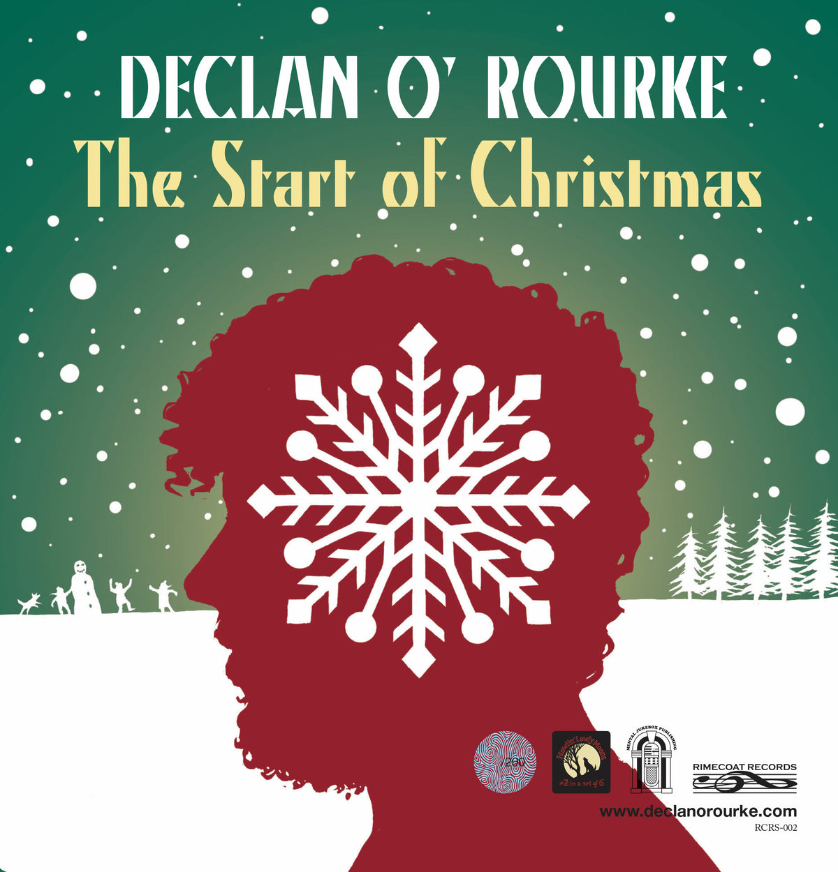 Let's Make Big Love / The Start of Christmas Single (Gold vinyl)