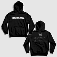 Stubborn. Logo Hoodie