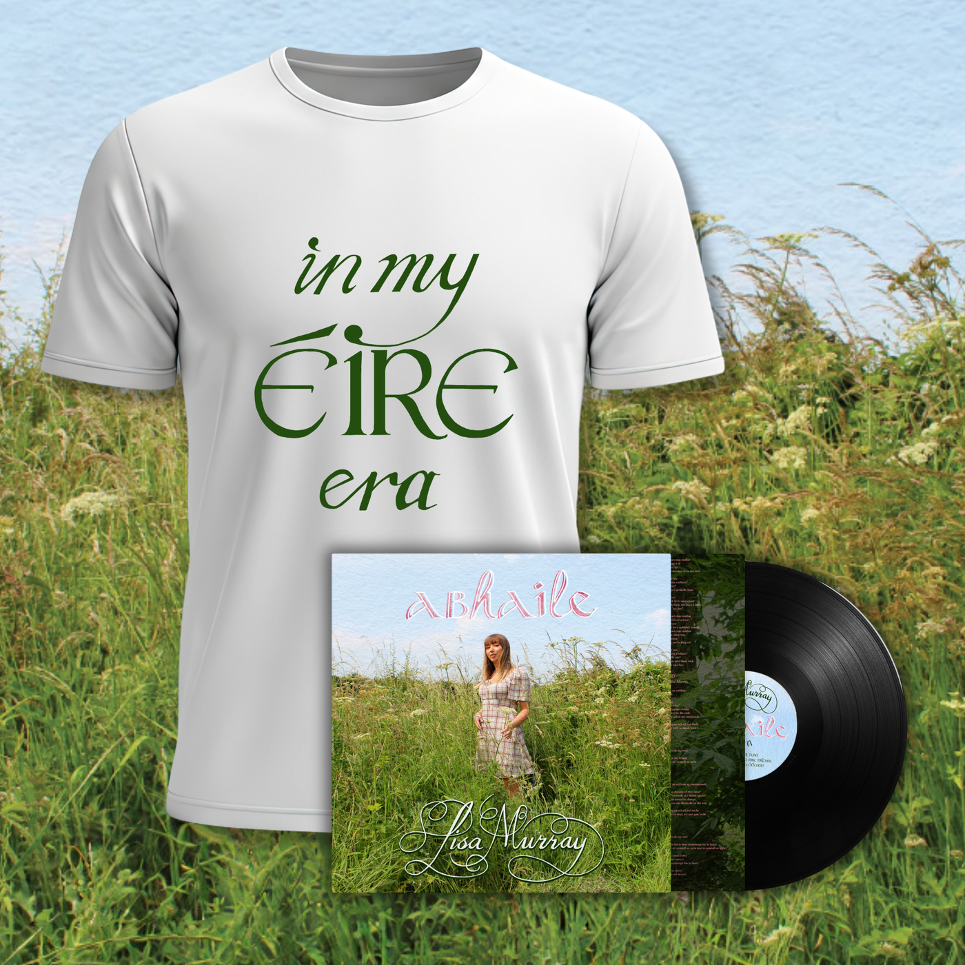 Abhaile Vinyl and T-Shirt Bundle