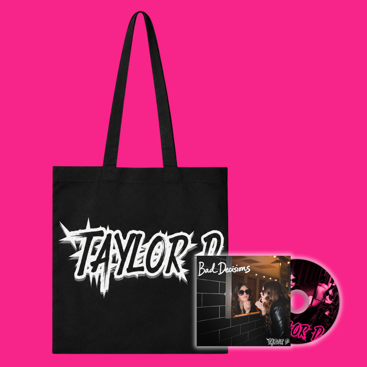 Bad Decision Tote Bag & CD Bundle