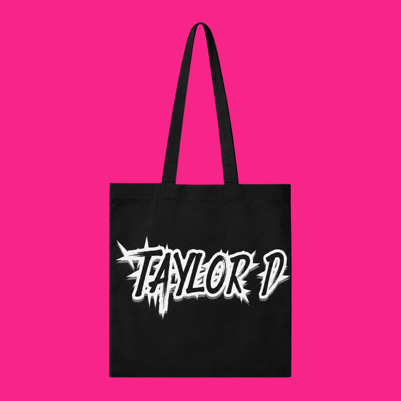Taylor D Logo Tote Bag