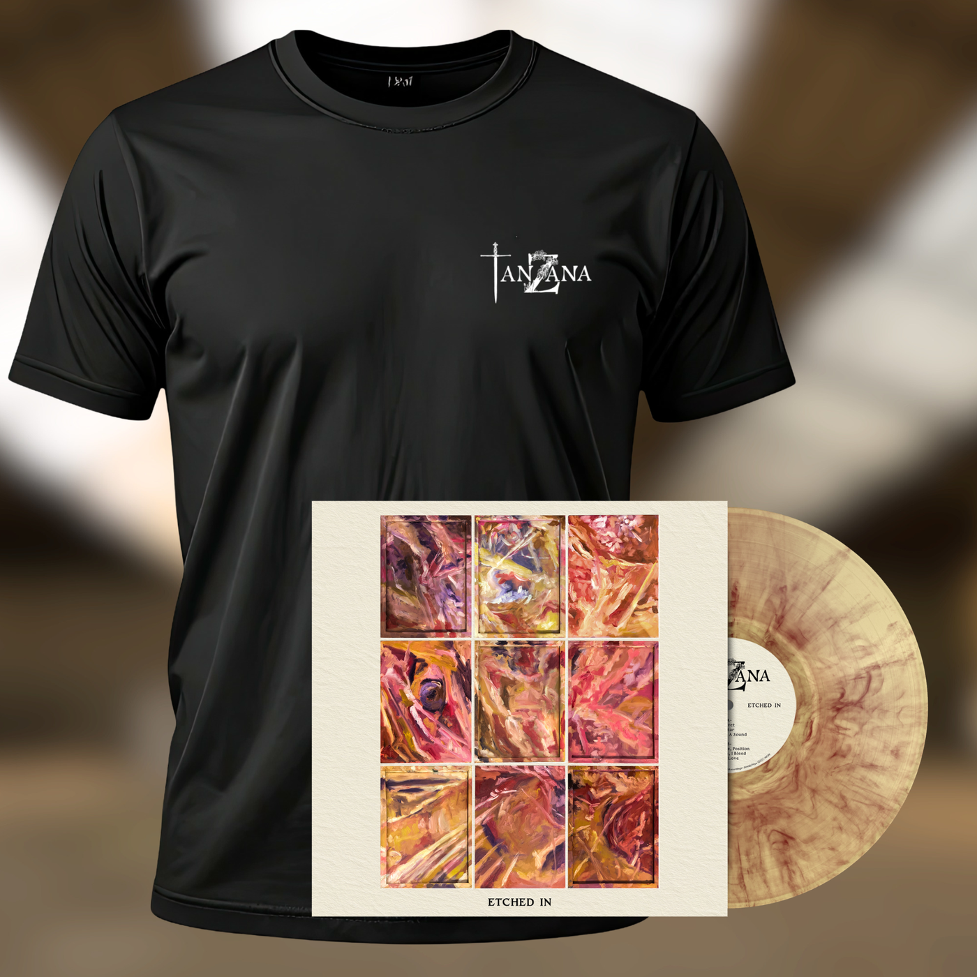 Etched In Vinyl and T-Shirt Bundle